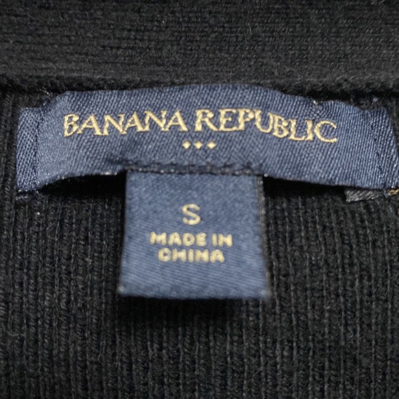 Banana Republic Black Open Cardigan Sweater Size Small - Picture 3 of 5